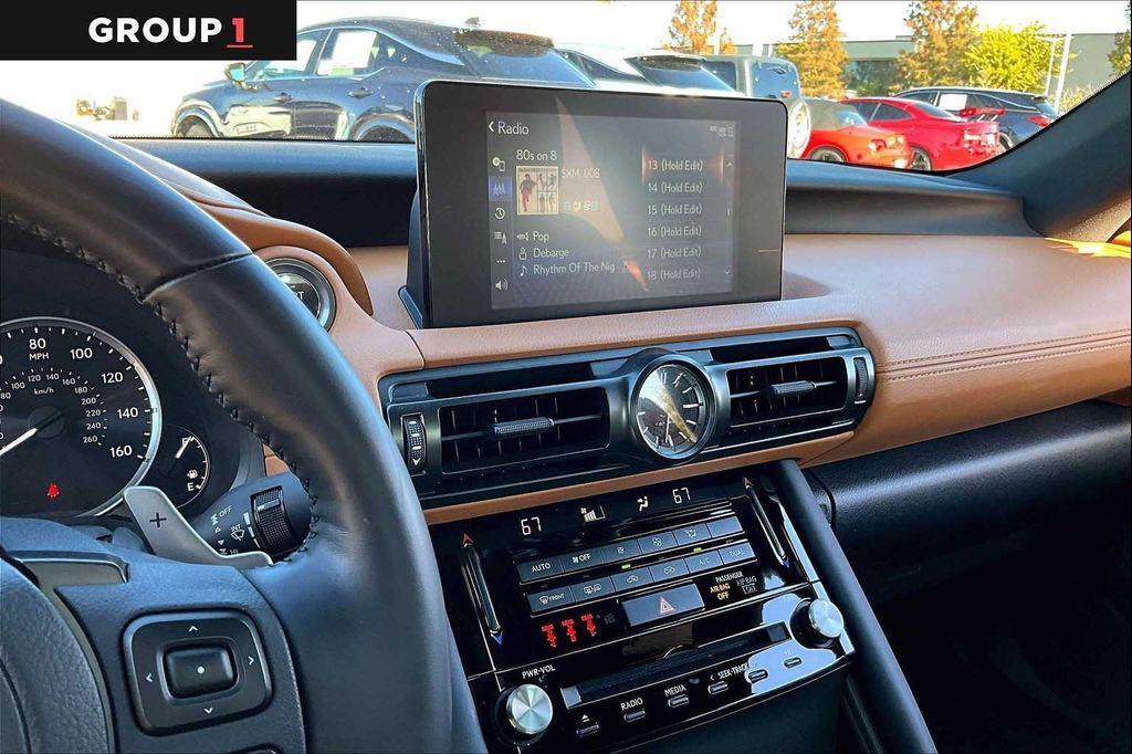 used 2025 Lexus IS 350 car, priced at $46,495