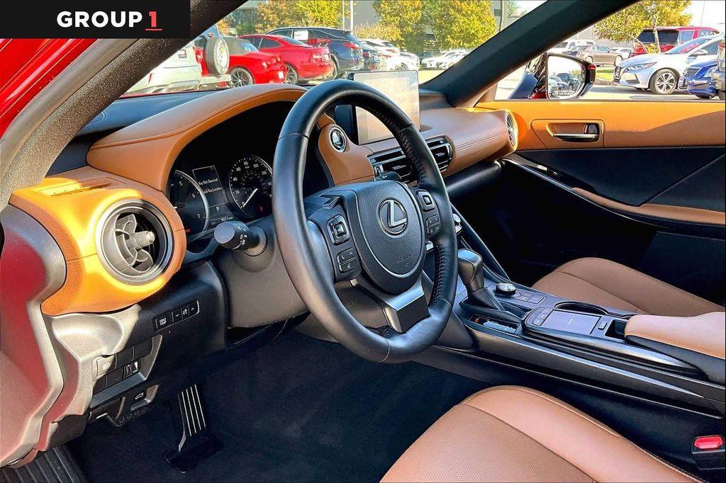 used 2025 Lexus IS 350 car, priced at $46,495