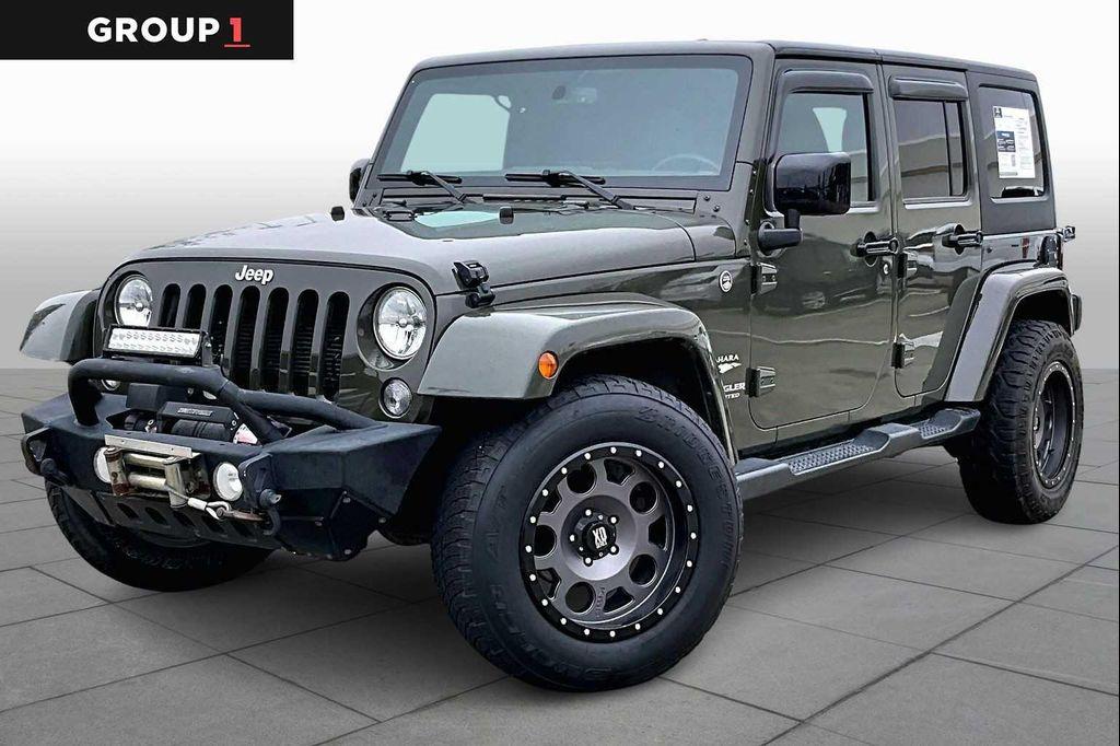 used 2015 Jeep Wrangler Unlimited car, priced at $19,995