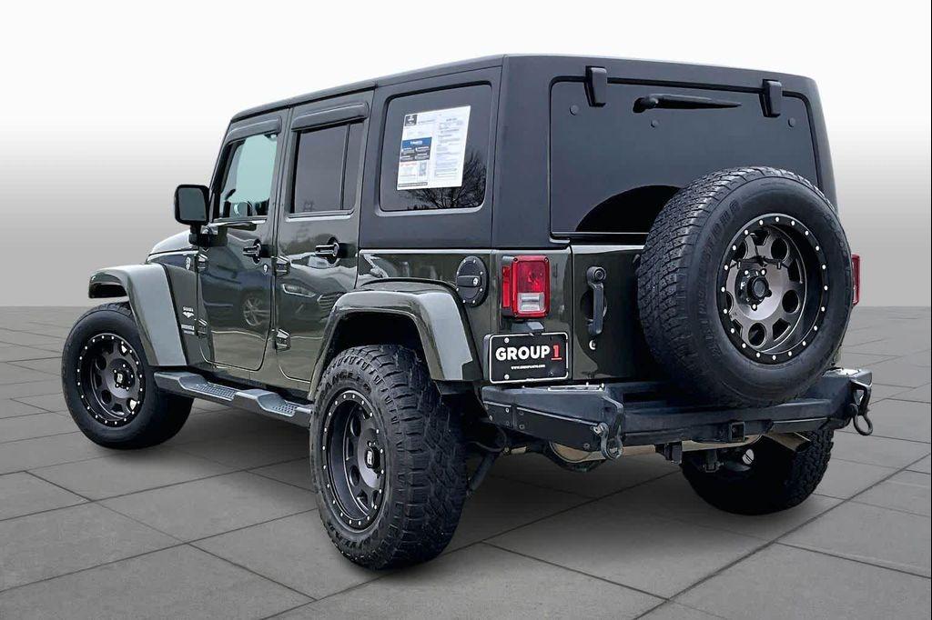 used 2015 Jeep Wrangler Unlimited car, priced at $19,995
