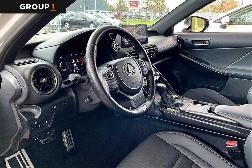 used 2023 Lexus IS 350 car, priced at $43,899