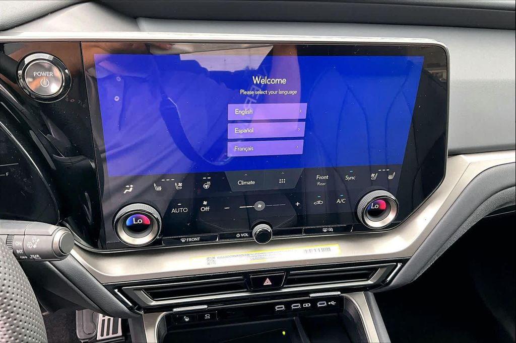 new 2026 Lexus TX 500h car, priced at $74,827