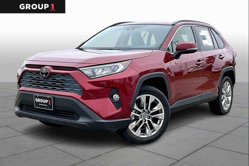 used 2019 Toyota RAV4 car, priced at $27,495
