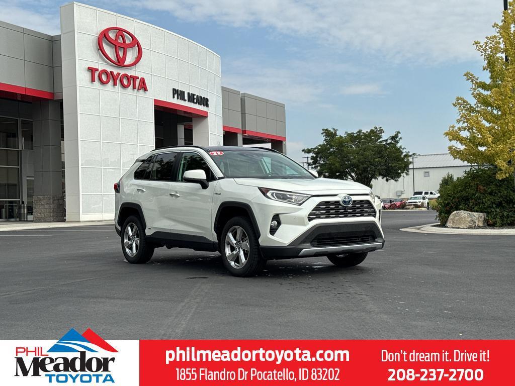 used 2021 Toyota RAV4 Hybrid car, priced at $30,479
