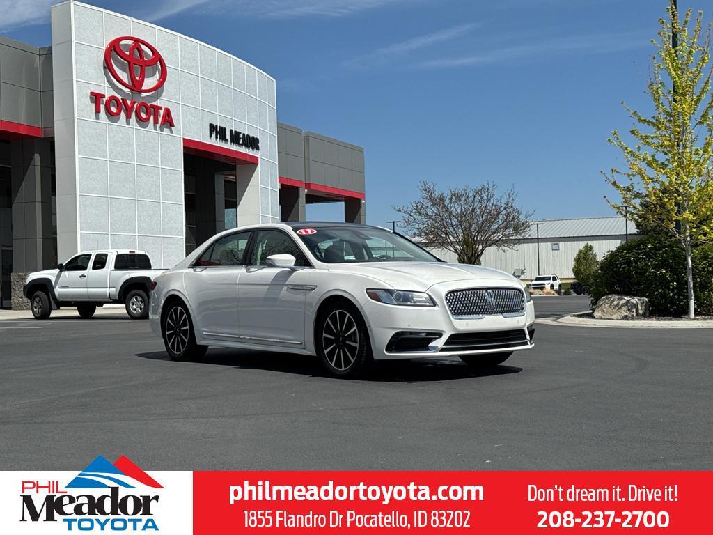 used 2017 Lincoln Continental car, priced at $18,183