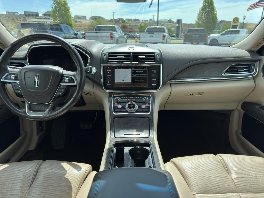 used 2017 Lincoln Continental car, priced at $18,183