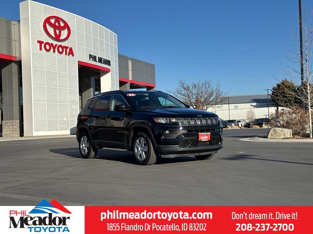 used 2022 Jeep Compass car, priced at $22,987