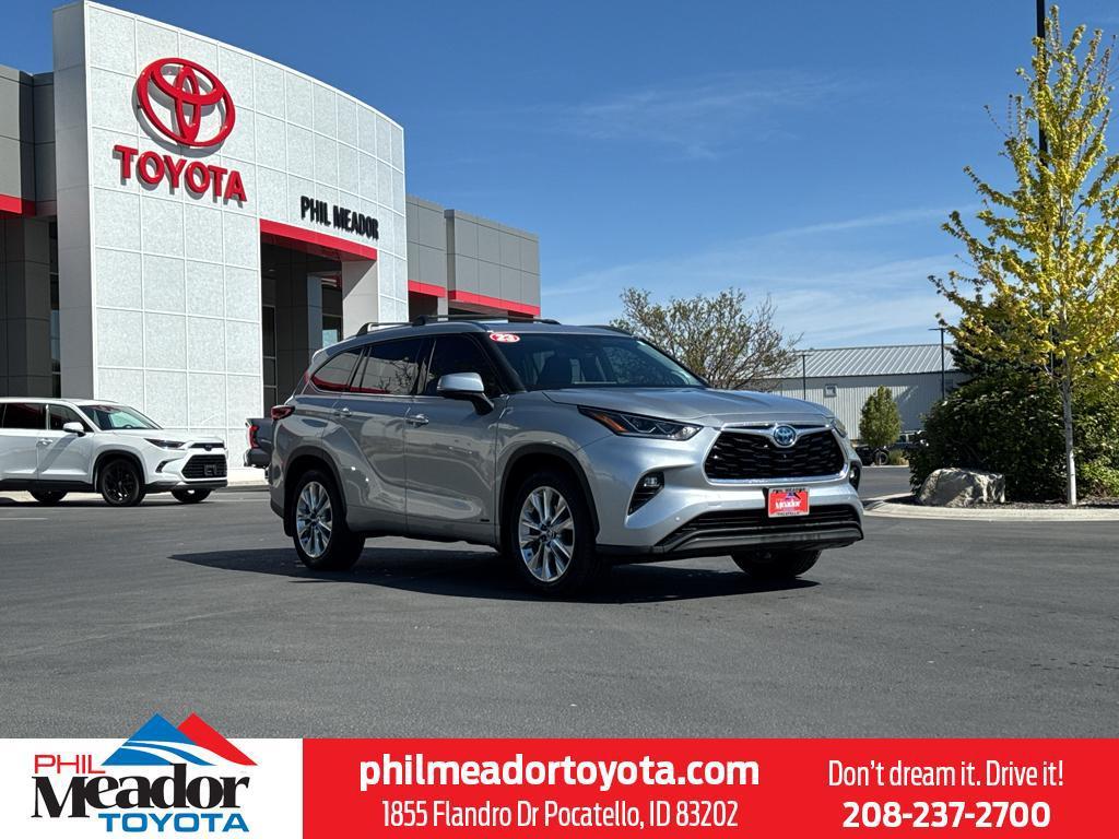 used 2023 Toyota Highlander Hybrid car, priced at $38,250