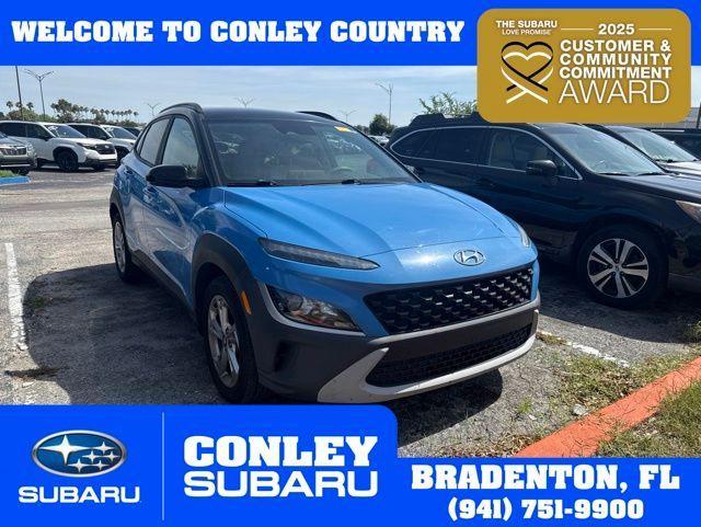 used 2022 Hyundai Kona car, priced at $16,491