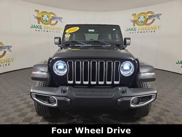 used 2022 Jeep Wrangler Unlimited car, priced at $30,974