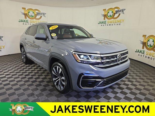 used 2022 Volkswagen Atlas Cross Sport car, priced at $33,988
