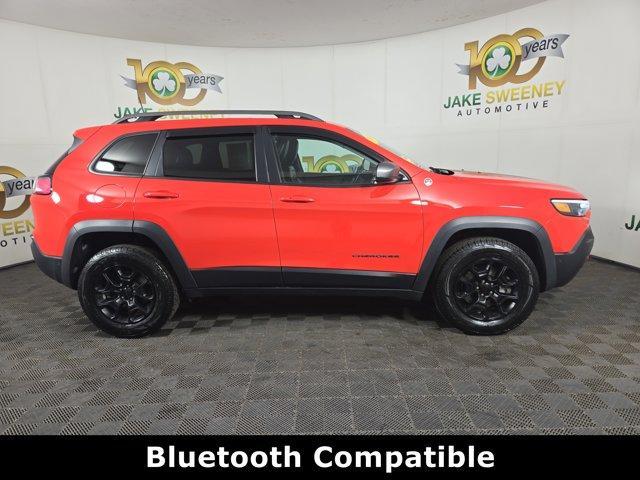 used 2021 Jeep Cherokee car, priced at $21,767