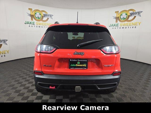 used 2021 Jeep Cherokee car, priced at $21,767