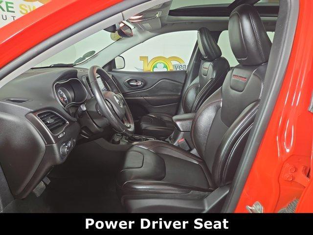 used 2021 Jeep Cherokee car, priced at $21,767
