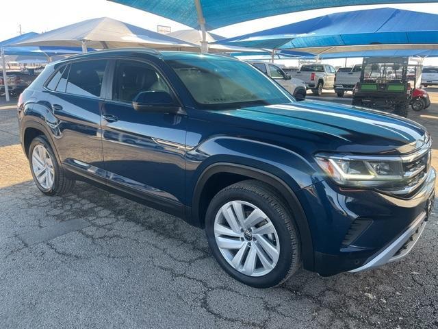 used 2022 Volkswagen Atlas Cross Sport car, priced at $20,900