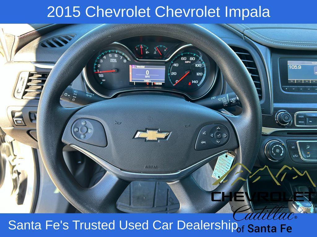 used 2015 Chevrolet Impala car, priced at $13,991