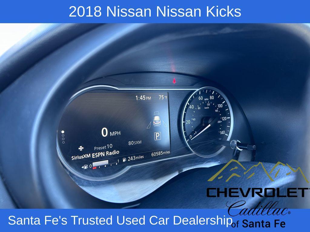 used 2018 Nissan Kicks car, priced at $14,991