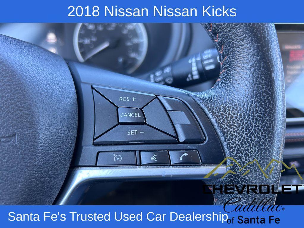 used 2018 Nissan Kicks car, priced at $14,991
