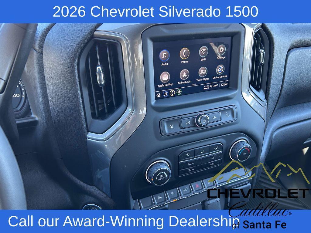 new 2026 Chevrolet Silverado 1500 car, priced at $46,865