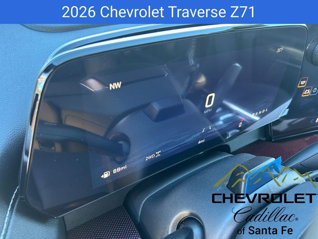 new 2026 Chevrolet Traverse car, priced at $57,555