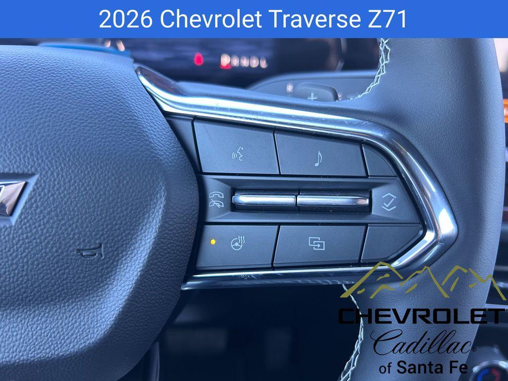 new 2026 Chevrolet Traverse car, priced at $57,555