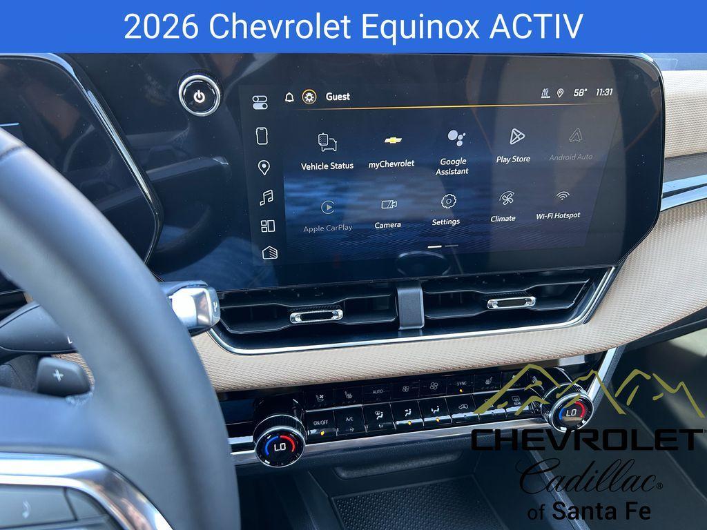 new 2026 Chevrolet Equinox car, priced at $39,490