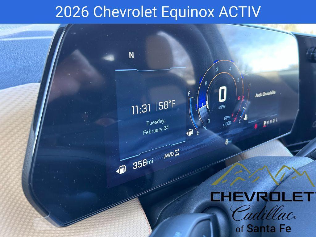 new 2026 Chevrolet Equinox car, priced at $39,490