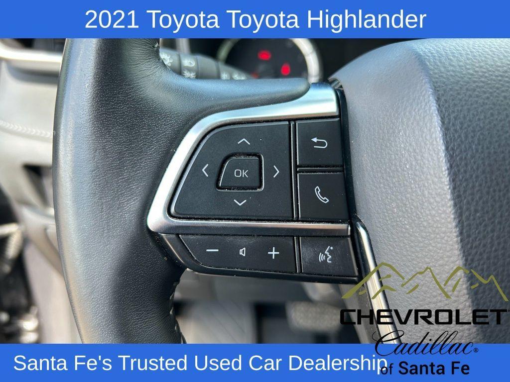 used 2021 Toyota Highlander car, priced at $29,629