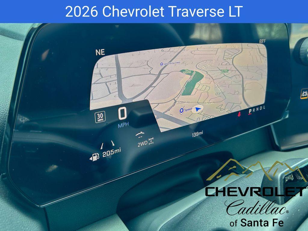 new 2026 Chevrolet Traverse car, priced at $50,320