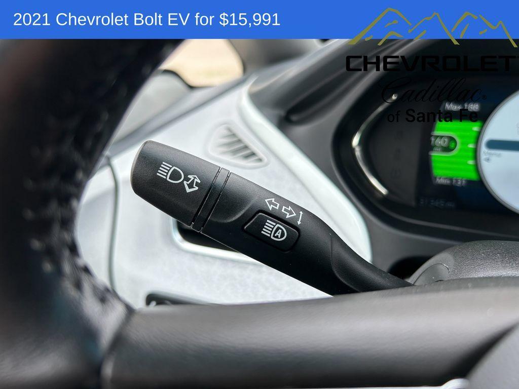 used 2021 Chevrolet Bolt EV car, priced at $15,991