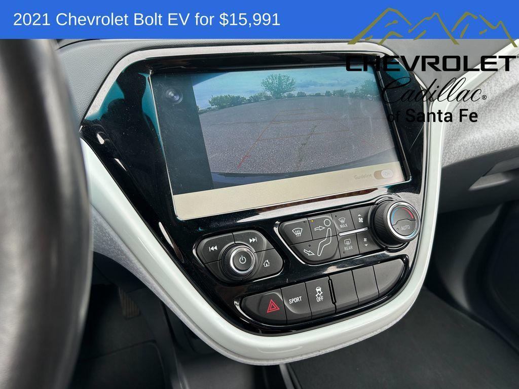 used 2021 Chevrolet Bolt EV car, priced at $15,991