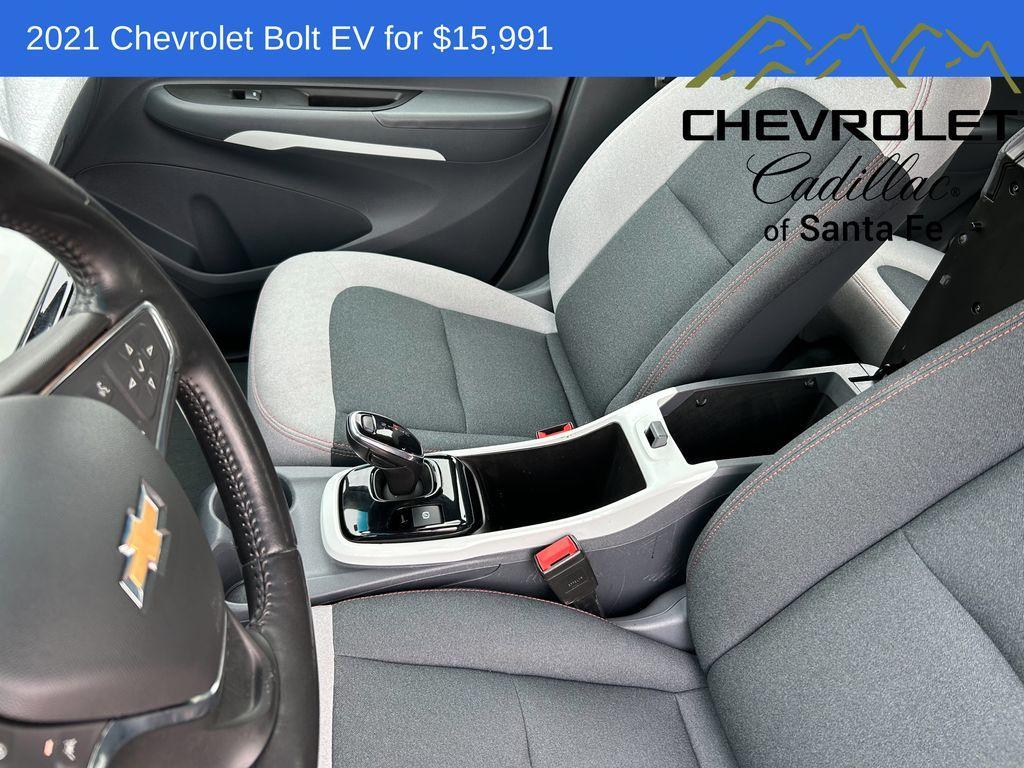 used 2021 Chevrolet Bolt EV car, priced at $15,991