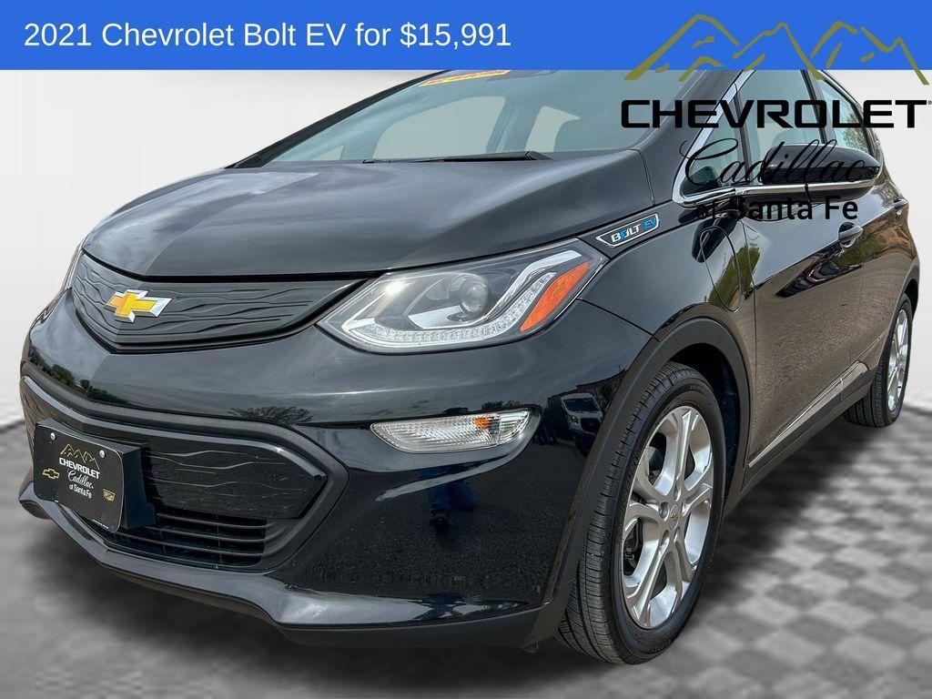 used 2021 Chevrolet Bolt EV car, priced at $15,991