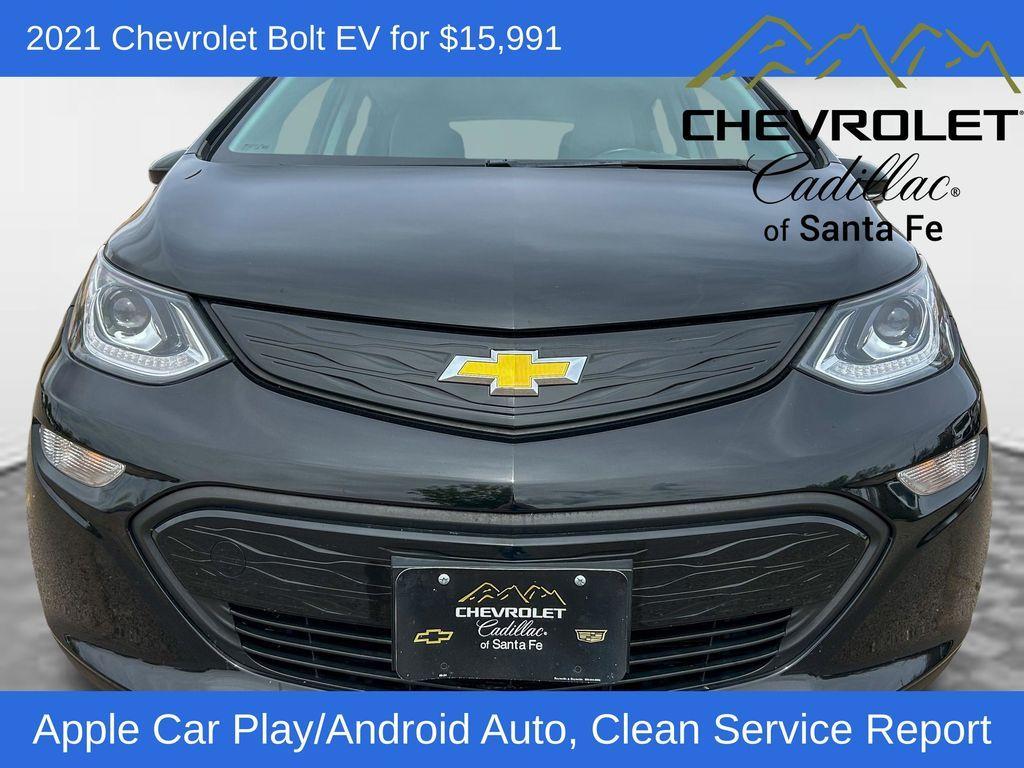 used 2021 Chevrolet Bolt EV car, priced at $15,991