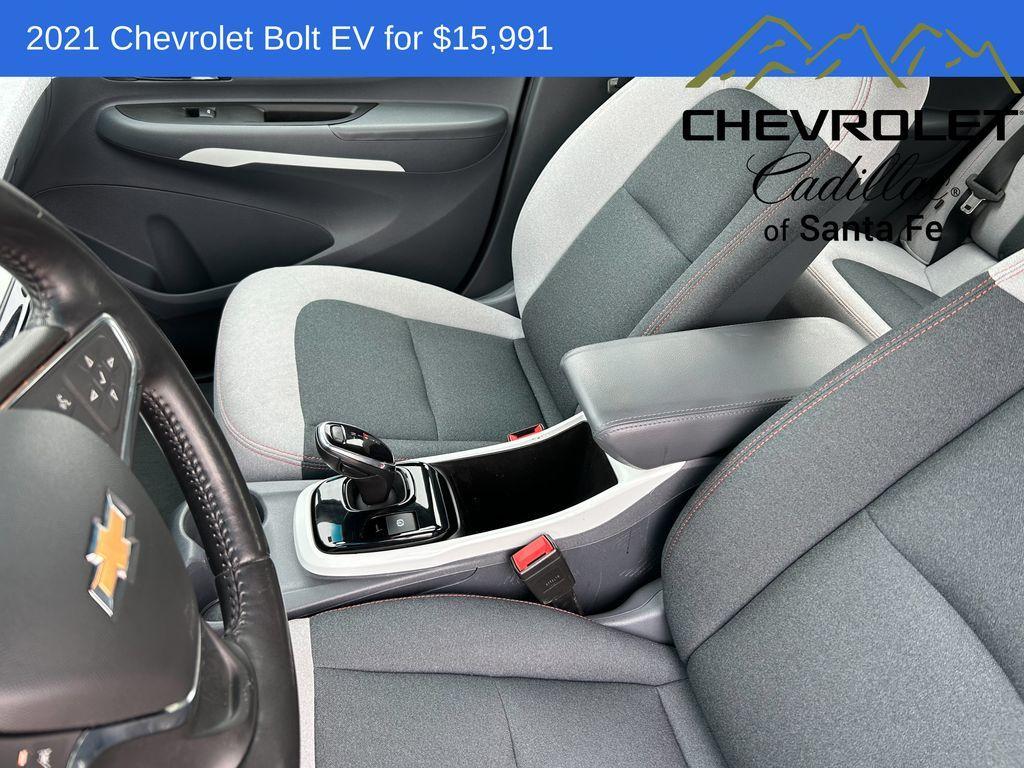 used 2021 Chevrolet Bolt EV car, priced at $15,991