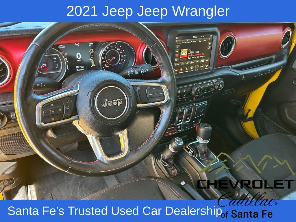 used 2021 Jeep Wrangler car, priced at $39,629