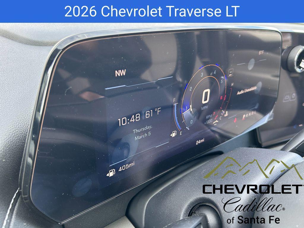 new 2026 Chevrolet Traverse car, priced at $44,515