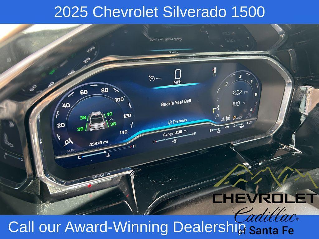 used 2025 Chevrolet Silverado 1500 car, priced at $43,629