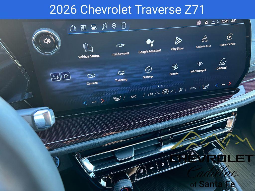 new 2026 Chevrolet Traverse car, priced at $55,550