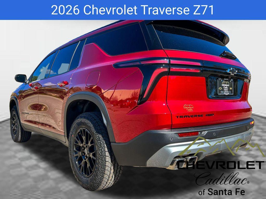 new 2026 Chevrolet Traverse car, priced at $55,550