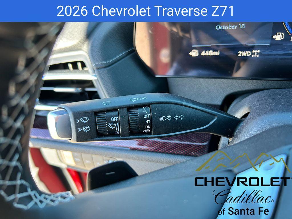 new 2026 Chevrolet Traverse car, priced at $55,550