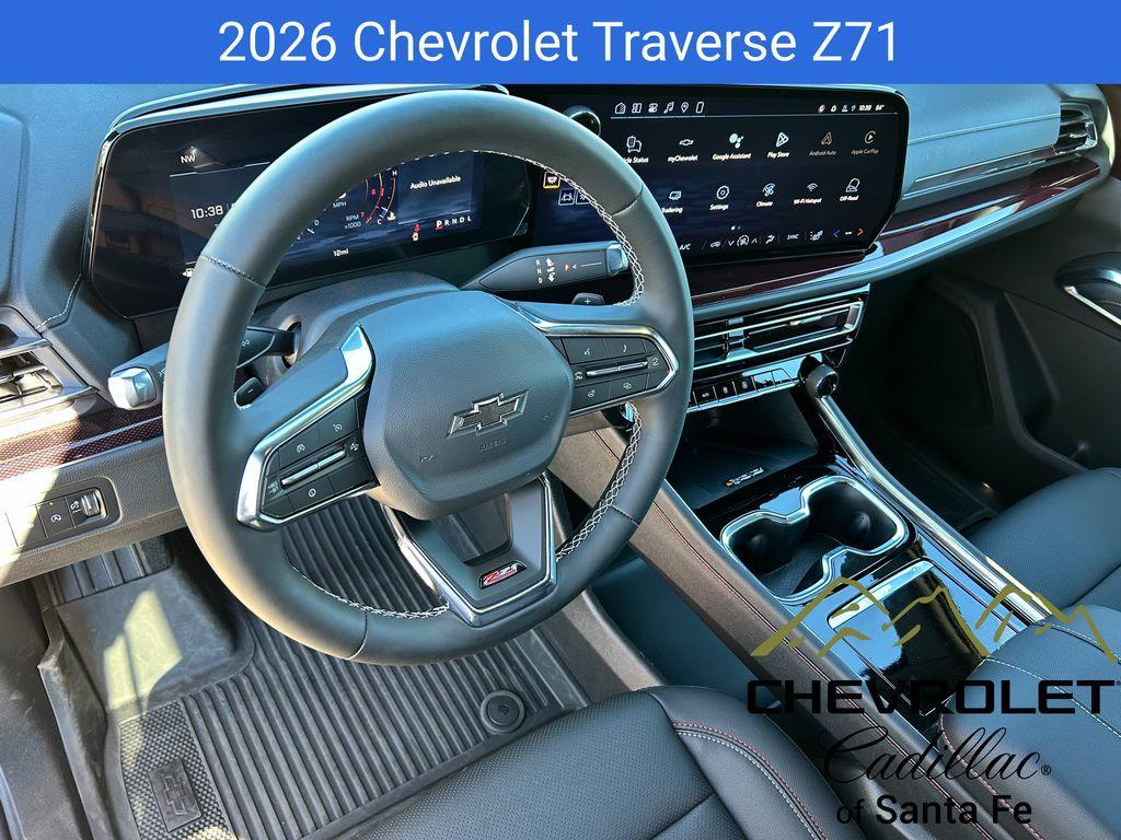 new 2026 Chevrolet Traverse car, priced at $55,550
