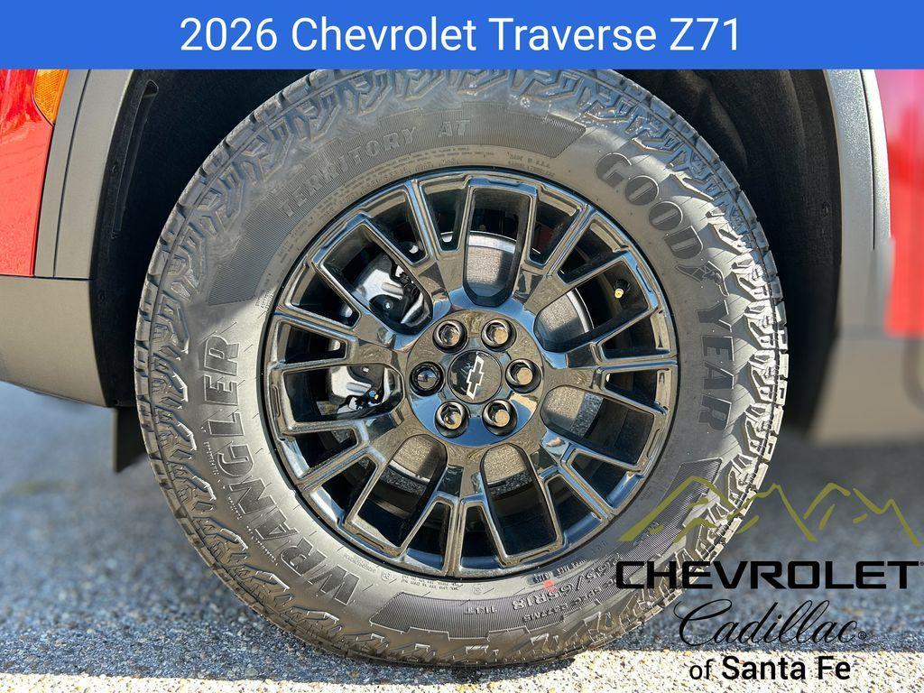 new 2026 Chevrolet Traverse car, priced at $55,550