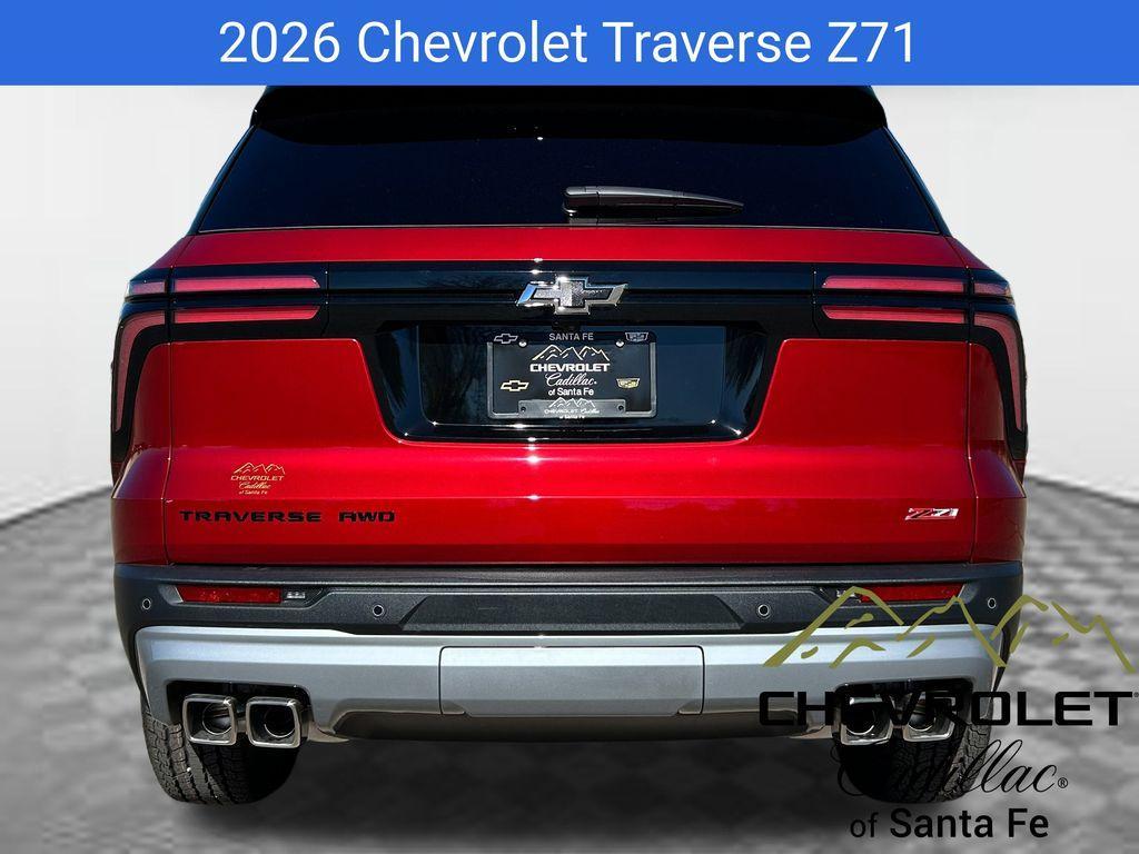 new 2026 Chevrolet Traverse car, priced at $55,550