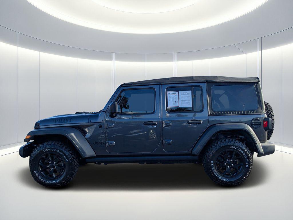 used 2021 Jeep Wrangler car, priced at $27,453