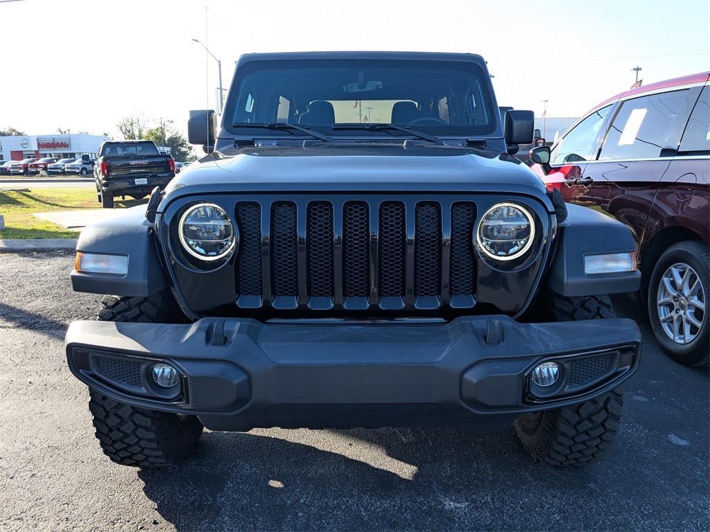 used 2021 Jeep Wrangler car, priced at $27,665