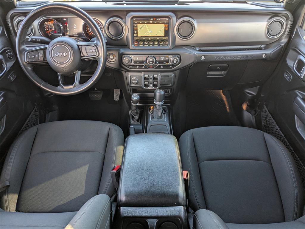 used 2021 Jeep Wrangler car, priced at $27,665