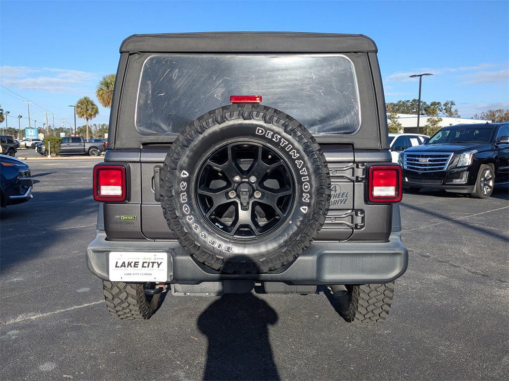 used 2021 Jeep Wrangler car, priced at $27,665