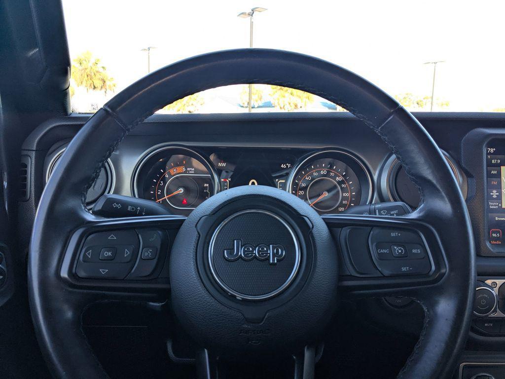 used 2021 Jeep Wrangler car, priced at $27,453