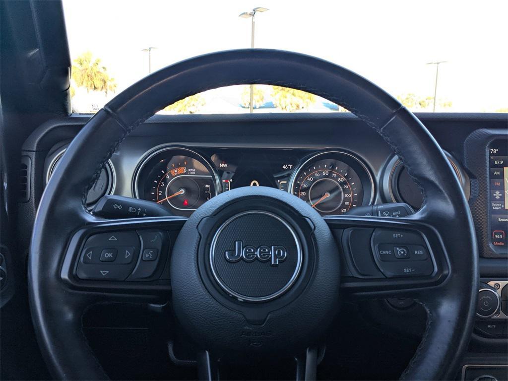 used 2021 Jeep Wrangler car, priced at $27,665